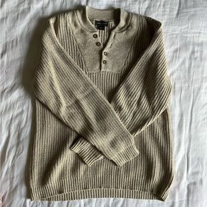 Eddie Bauer cotton knit sweater vintage